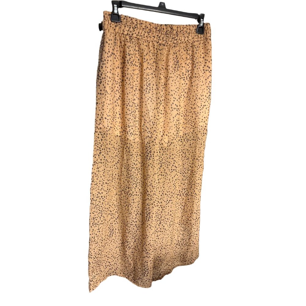 UK2LA Semi Sheer Animal Print Pull on‎ Pants w/ Elastic Waist